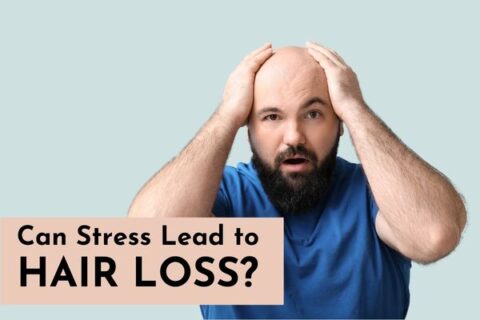 can stress to lead hair loss?