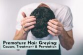 Premature hair greying