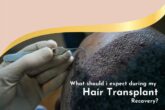 what should i expect during my hair transplant recovery