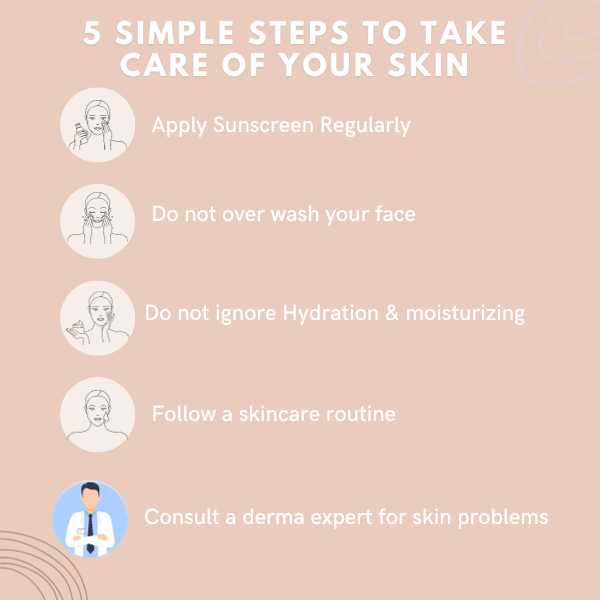 5 skin care tips