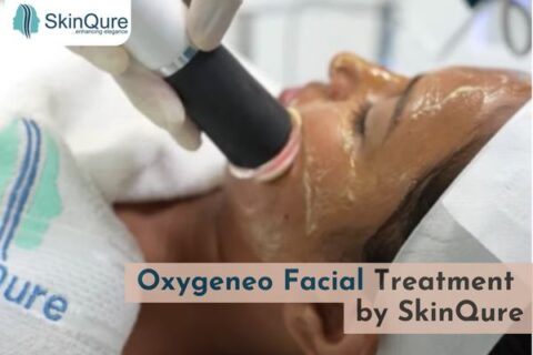 Oxygenio facial treatment by SkinQure