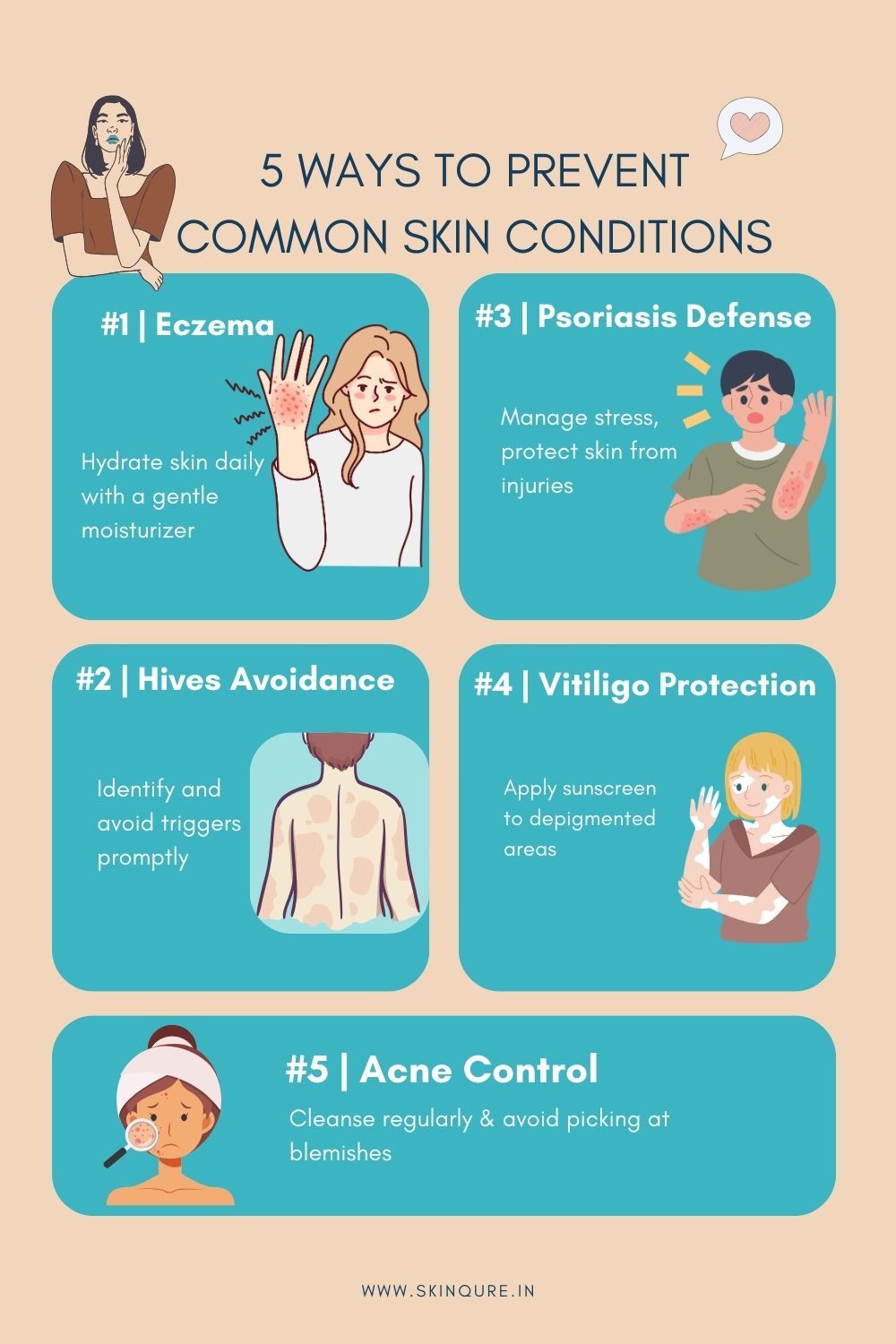 10 Common Skin Conditions And Treatment Options Skinqure