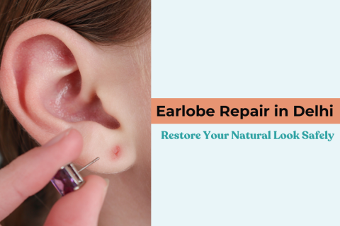 Earlobe Repair in Delhi Restore Your Natural Look Safely