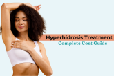 Woman showing underarm with confidence after Hyperhidrosis Treatment in Delhi – Complete Cost Guide